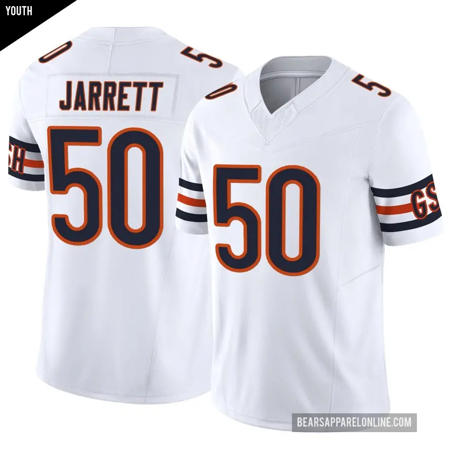 Youth Chicago Bears ＃50 Grady Jarrett White Limited Vapor F.U.S.E. Jersey